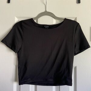 Black Crop Top